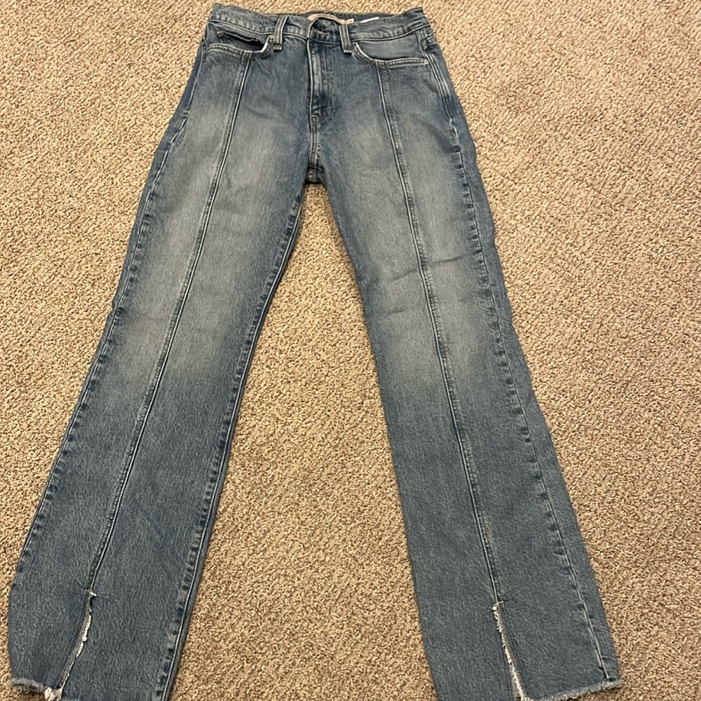 Hudson split hem jeans. Size 29